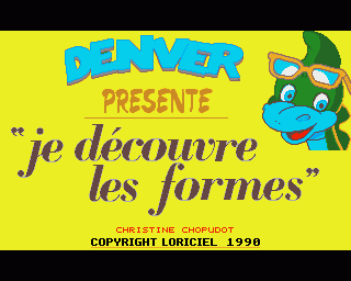 Denver Presente - Je Decouvre Les Formes