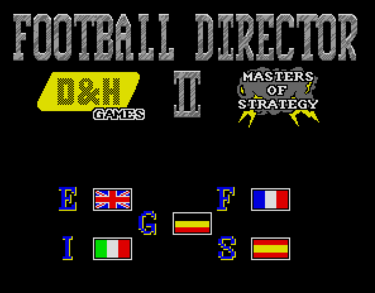 Football Director II (D & H Games)