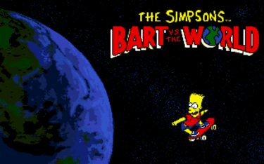 Simpsons The Bart Vs. The World