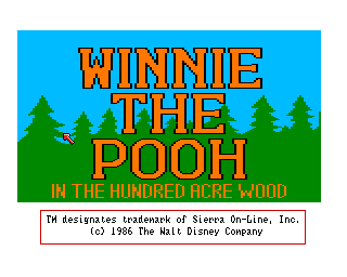 Winnie The Pooh In The Hundred Acre Wood