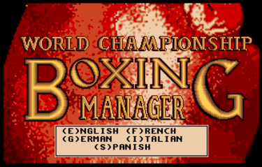 World Championship Boxing Manager