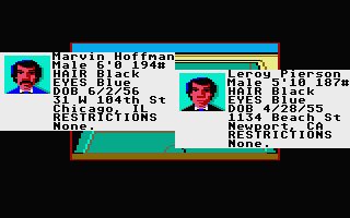 Police Quest (1987)(Sierra)(Disk 1 Of 2)[a2]