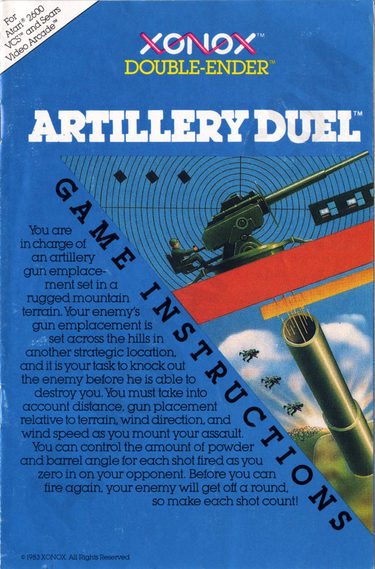 Artillery Duel (1983) (Xonox) (PAL) [a1]