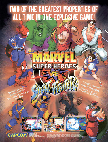 Marvel Super Heroes Vs Street Fighter 