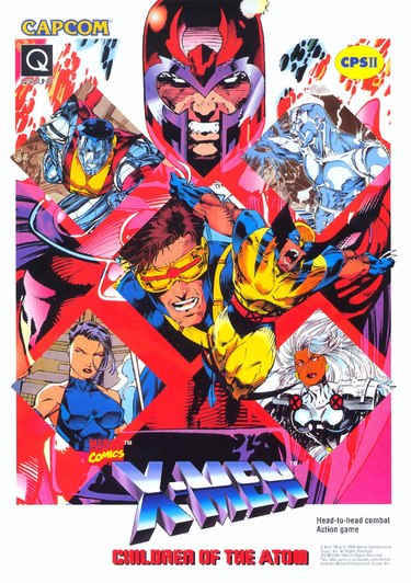 X-Men - Children Of The Atom (941208 Japan, Rent Version)