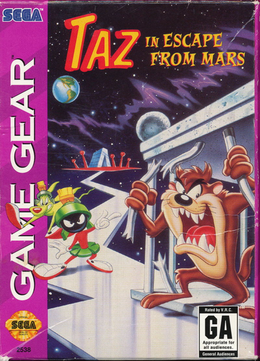 Taz In Escape From Mars 