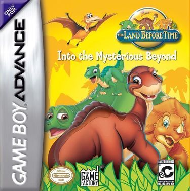 Land Before Time The Into The Mysterious Beyond