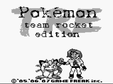 Pokemon TRE Team Rocket Edition 