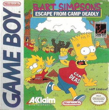Simpsons The Escape From Camp Deadly