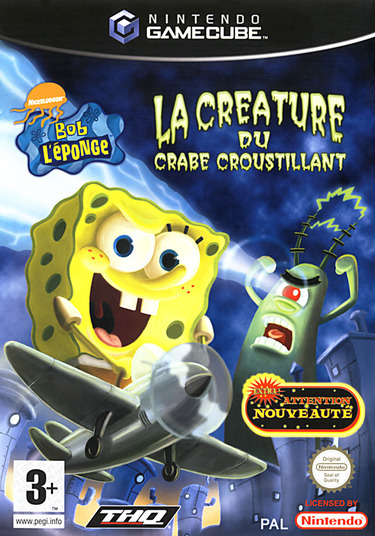 Nick SpongeBob Schwammkopf Die Kreatur Aus Der Krossen Krabbe