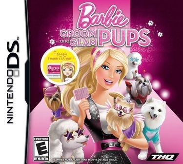 Barbie Groom And Glam Pups