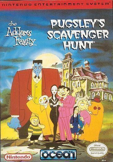 Addams Family Pugsley's Scavenger Hunt The