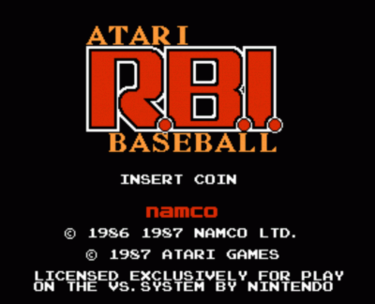 Atari RBI Baseball 