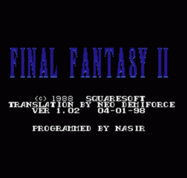 Final Fantasy 2 