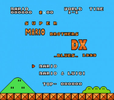 Super Mario Bros DX Blues 