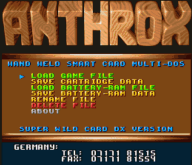 Anthrox Hand Held Smart Card Multi-DOS 