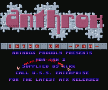 Anthrox Slither Scroller Intro 