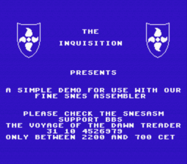 Inquisition The Simple Demo 
