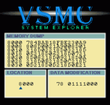 VSMC System Explorer 