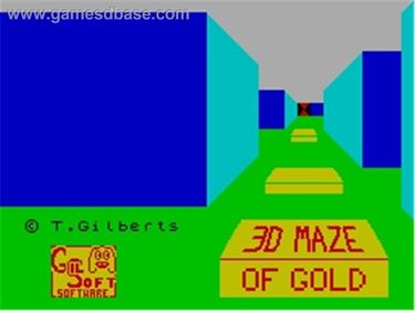 3D Maze Of Gold 