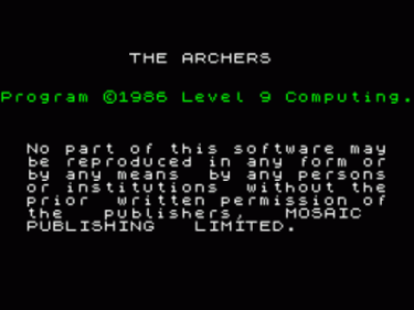 Archers The 