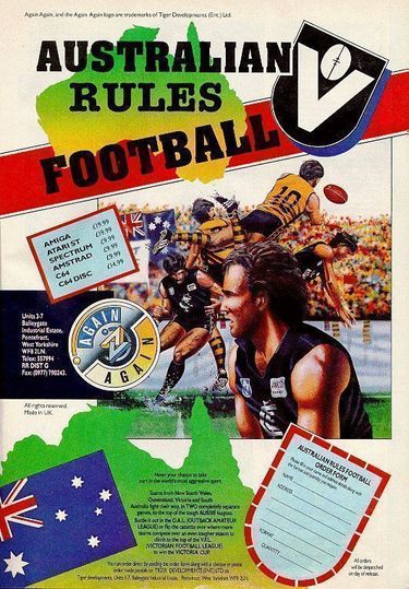 Australian Rules Football - The Outback Amateur League (1989)(Alternative Software)[48-128K][re-release]