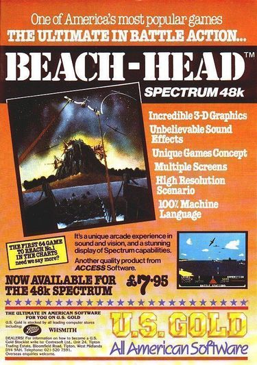 Beach-Head (1984)(Americana Software)[re-release]