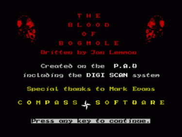Blood Of Bogmole The 