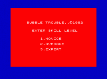 Bubble Trouble 