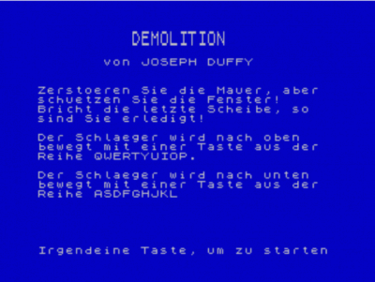 Demolition (1984)(Dorling Kindersley Software)(de)