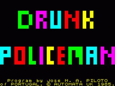 Drunk Policeman 