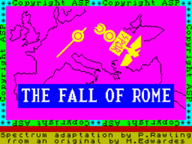 Fall Of Rome The 