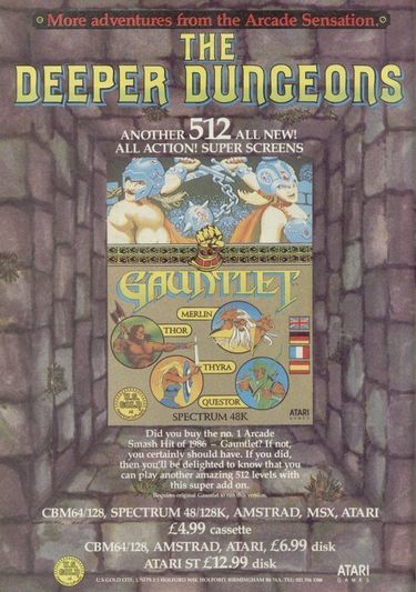 Gauntlet The Deeper Dungeons 