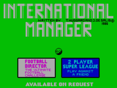 International Manager 