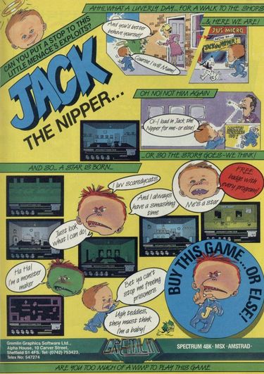 Jack The Nipper 