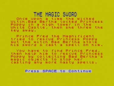 Magic Sword, The (1984)(Database Publications)