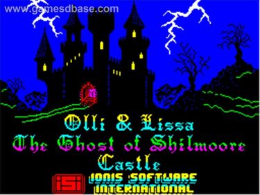 Olli & Lissa The Ghost Of Shilmoore Castle 