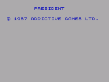 President (1987)(Addictive Games)[a]