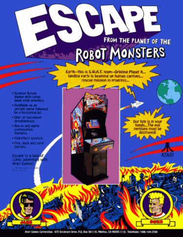 Robot Escape (1988)(SPE)(es)