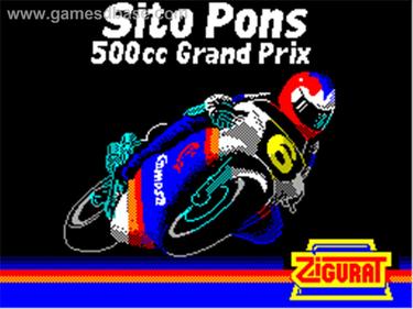 Sito Pons 500cc Grand Prix 