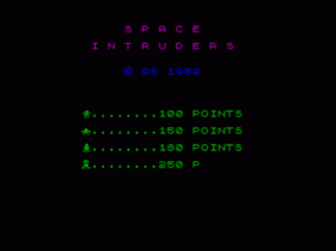 Space Intruders (1982)(Quicksilva)[16K]