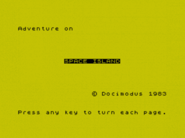 Space Island (1983)(Terminal Software)