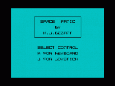 Space Panic (1983)(Mikro-Gen)[16K]