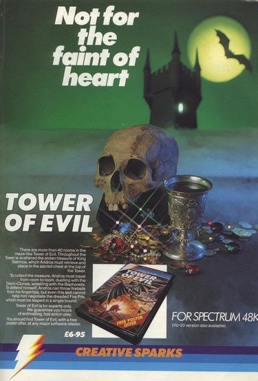 Tower Of Evil (1984)(Alternative Software)[re-release]