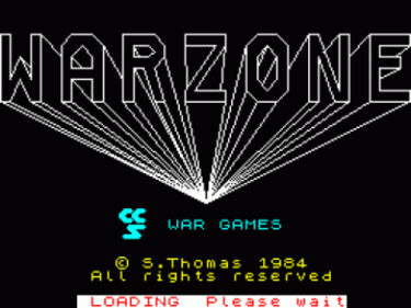 War Zone (1984)(CCS)