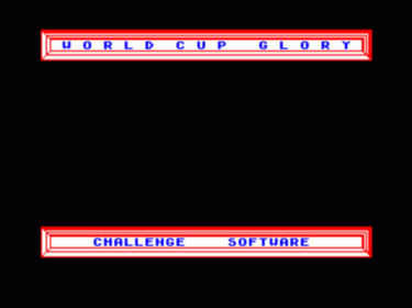 World Cup Glory (1990)(Challenge Software)